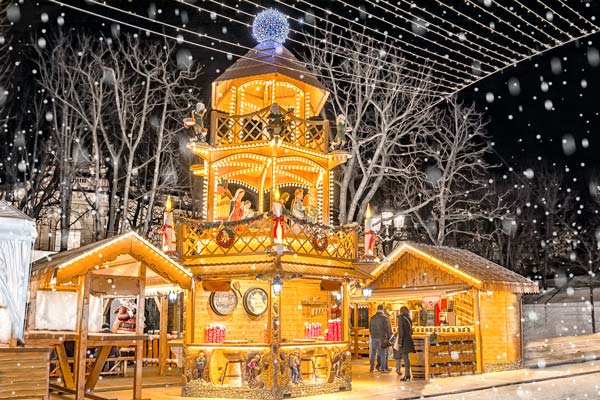 Julmarknad i Paris