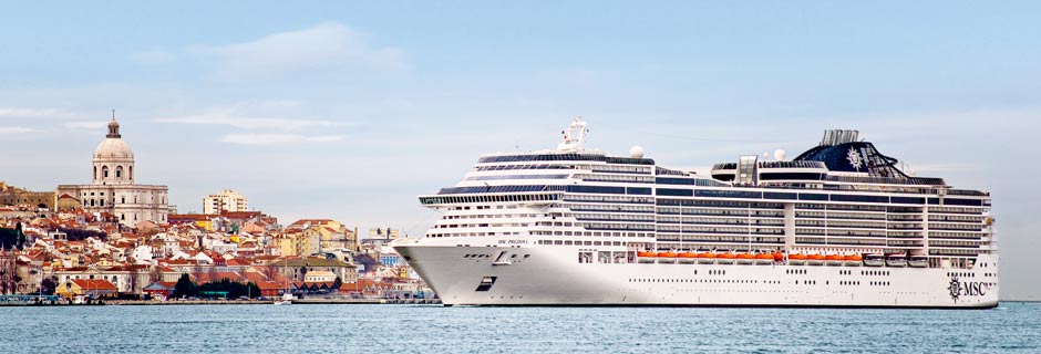 MSC Cruises i Lissabon