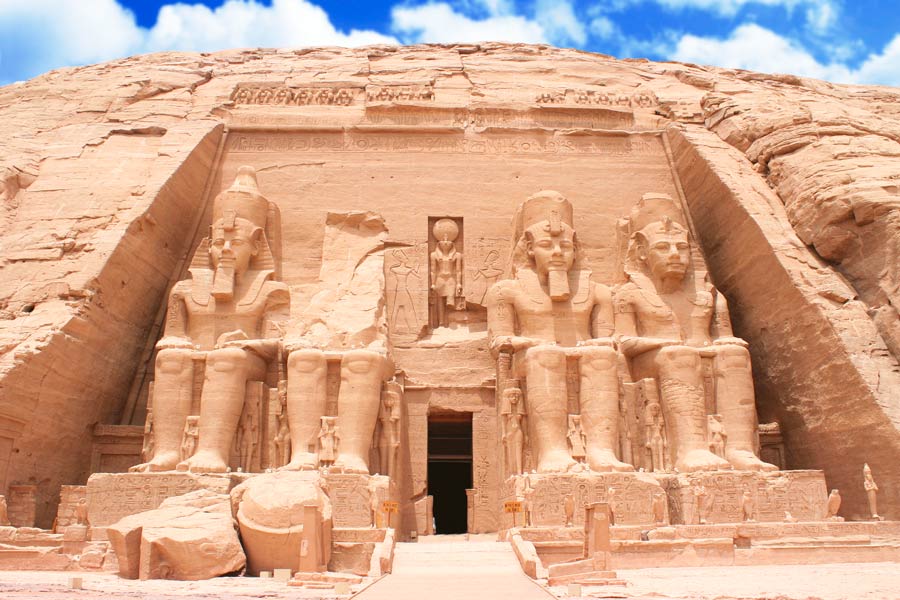Abu Simbel i Egypten