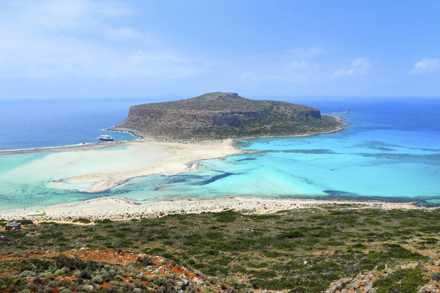 10 gode strande på det vestlige Kreta