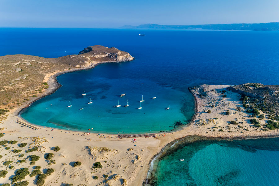 Strand på Kreta