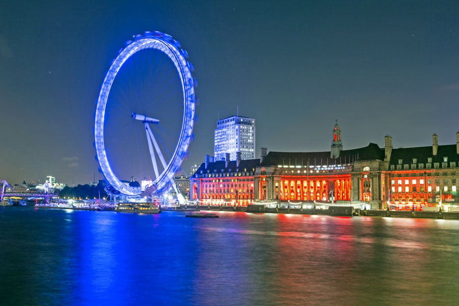 Upplev Europas högsta pariserhjul London Eye