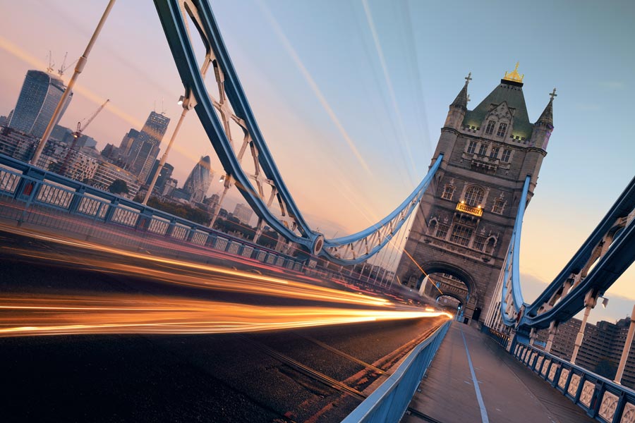 London Bridge og Tower Bridge
