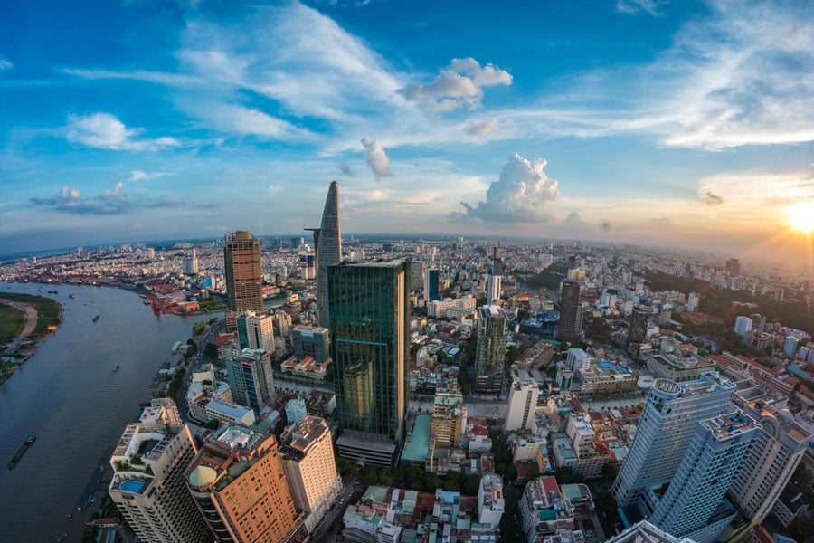 Saigon skyline