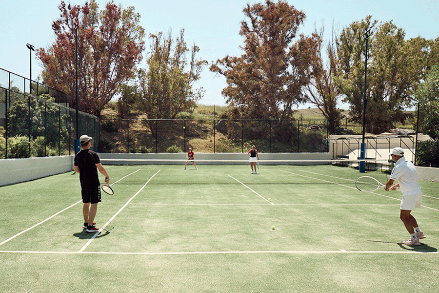 Tennis på Porto Myrina - powered by Playitas