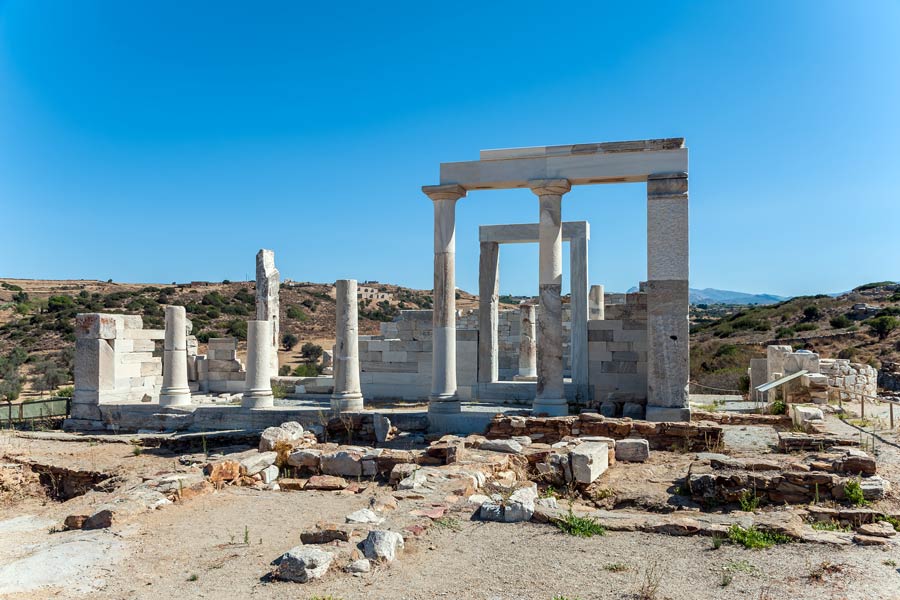 Naxos' historiske seværdigheder