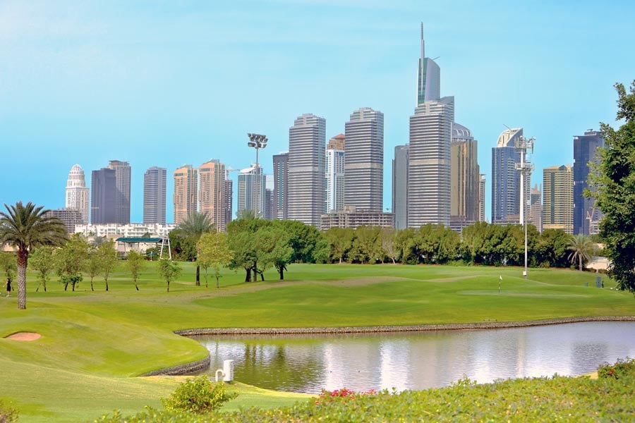 Golf i Dubai