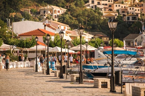Havnen i Sivota, Hellas