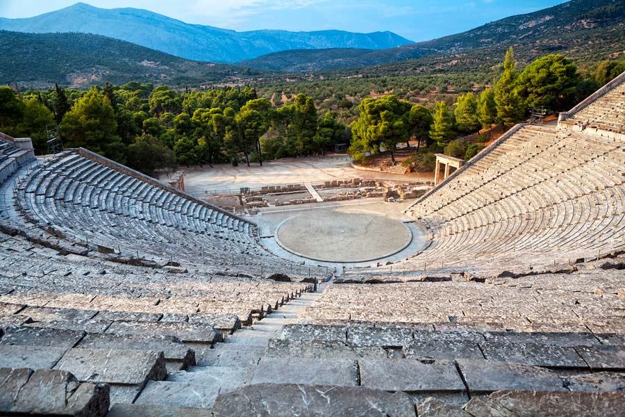 Epidauros på Peloponnesos