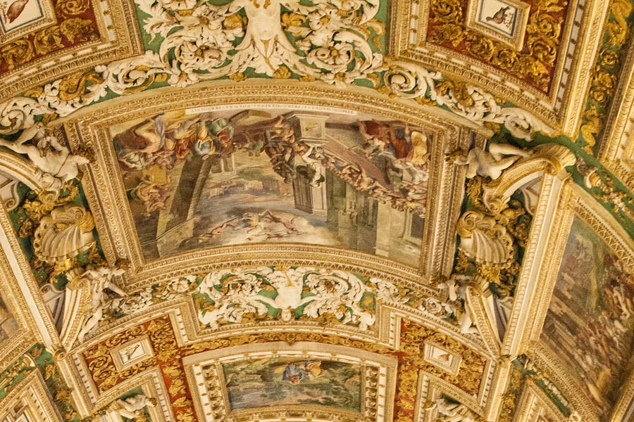 Sixtinska kapellet Michelangelos tak