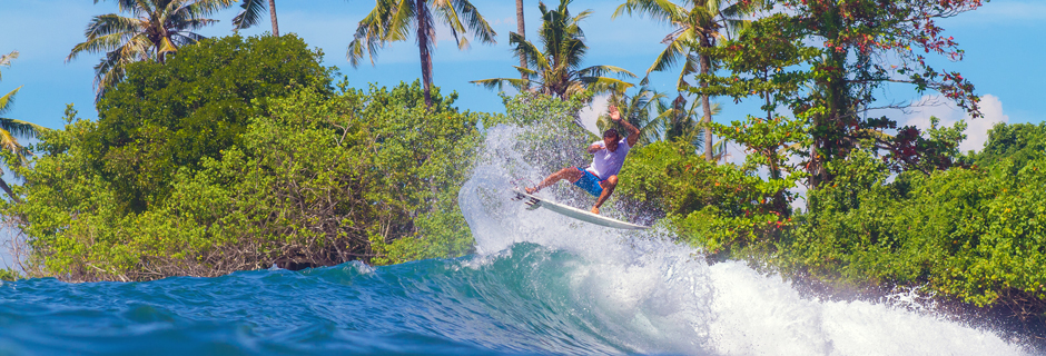 Yoga og surfing på Bali