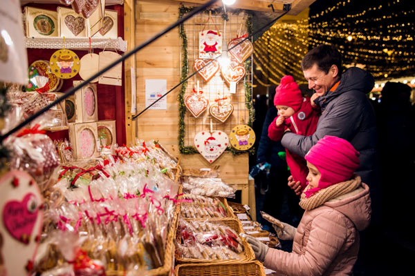 Julmarknad i Budapest