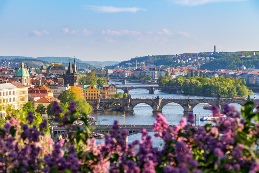 Broar i Prag, Tjeckien