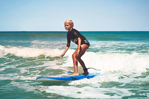 Prova på surfkurs