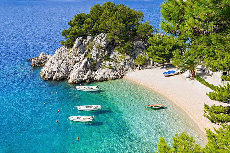 Strand i Kroatien