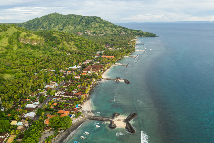 Candidasa på Bali