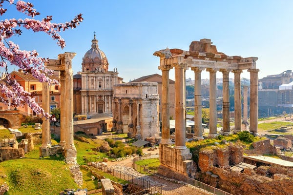 Storbyrejser til Rom