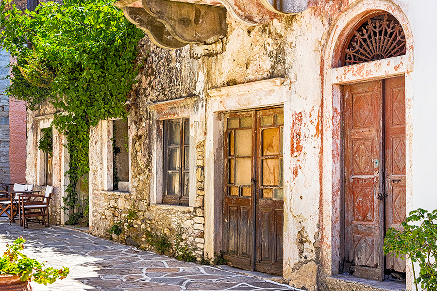 Naxos' charmerende byer