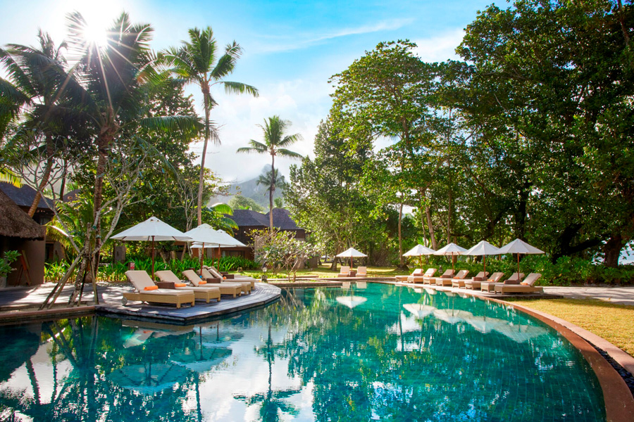 Hotell på Seychellerna