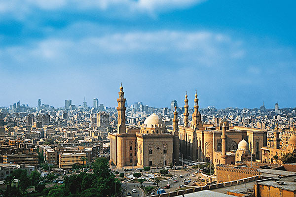 Sultan Hassan moskén i Kairo