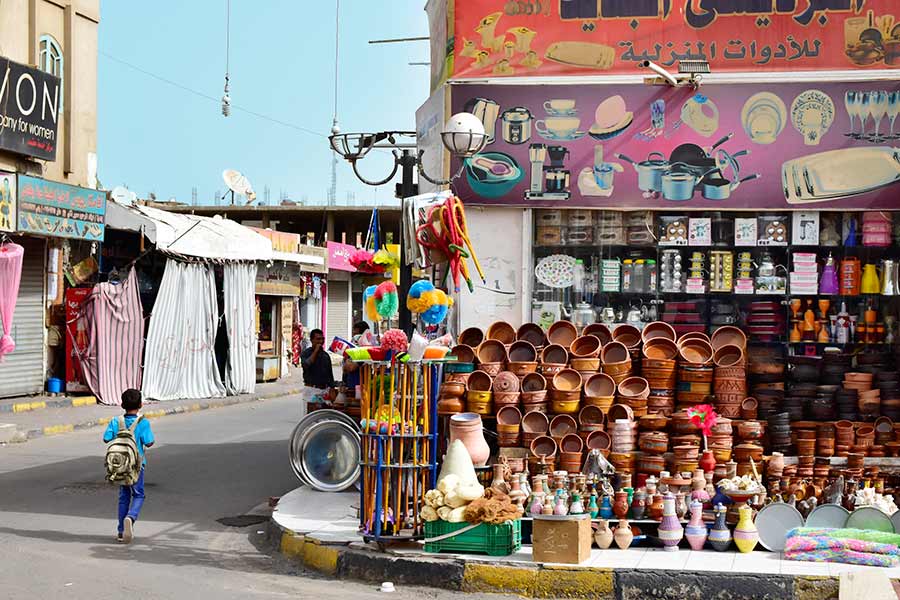 Marknad i Hurghada