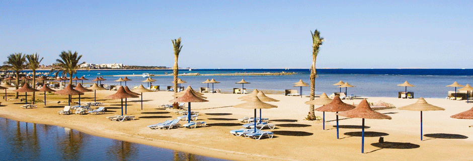 Strand i Hurghada