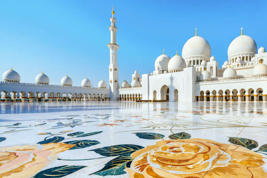 Sheikh Zayed Grand Mosque i Abu Dhabi