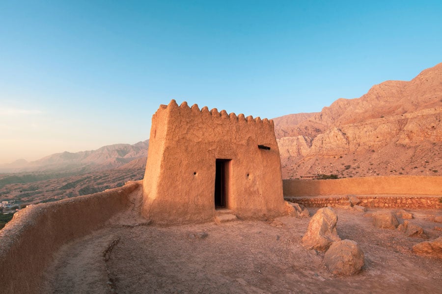 Dhayah Fort i Ras Al Khaimah