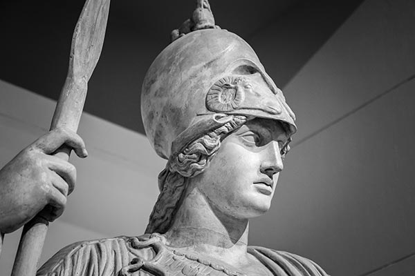 Grekiska gudinnan Athena
