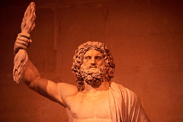 Grekiska guden Zeus