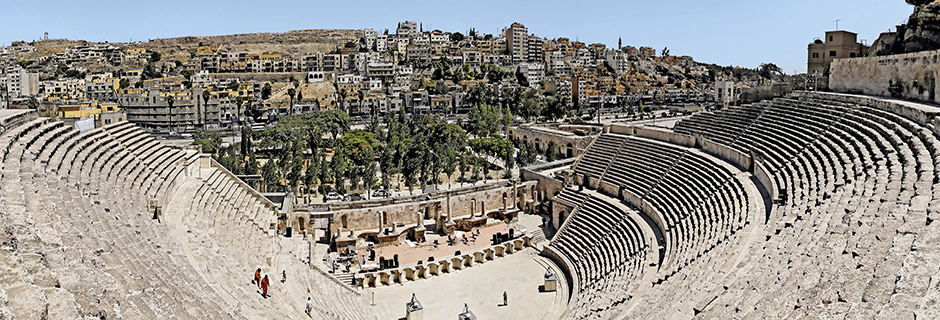 Romerska teatern i Amman