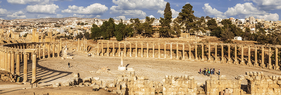 Forumet i Jerash