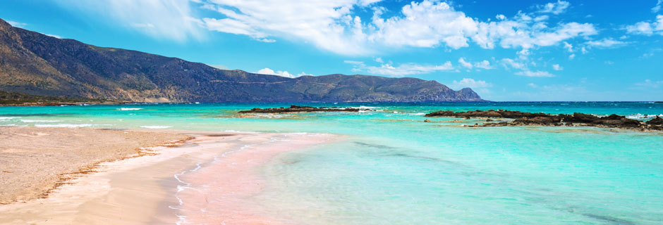 Elafonissi-stranden Kreta