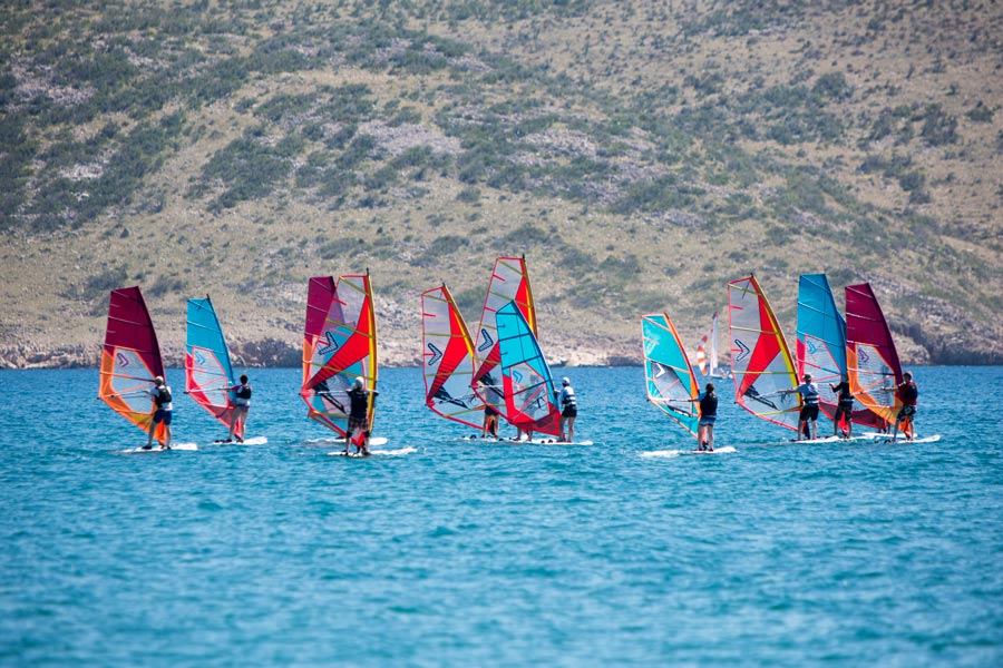 Windsurfing i Kroatien