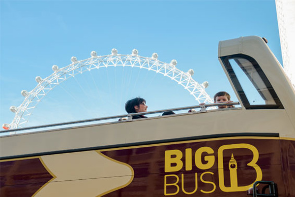 BIG BUS sightseeing i London