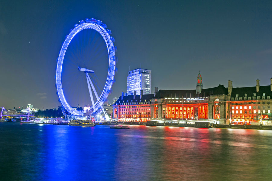 Upplev Europas högsta pariserhjul London Eye