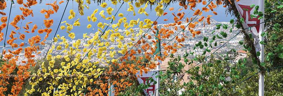 Blomsterfestivalen på Madeira