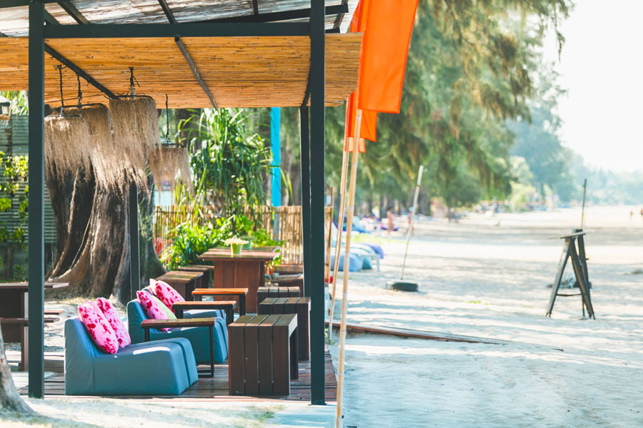 Strandbar i Koh Lanta