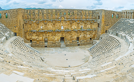 Amfiteater i Aspendos